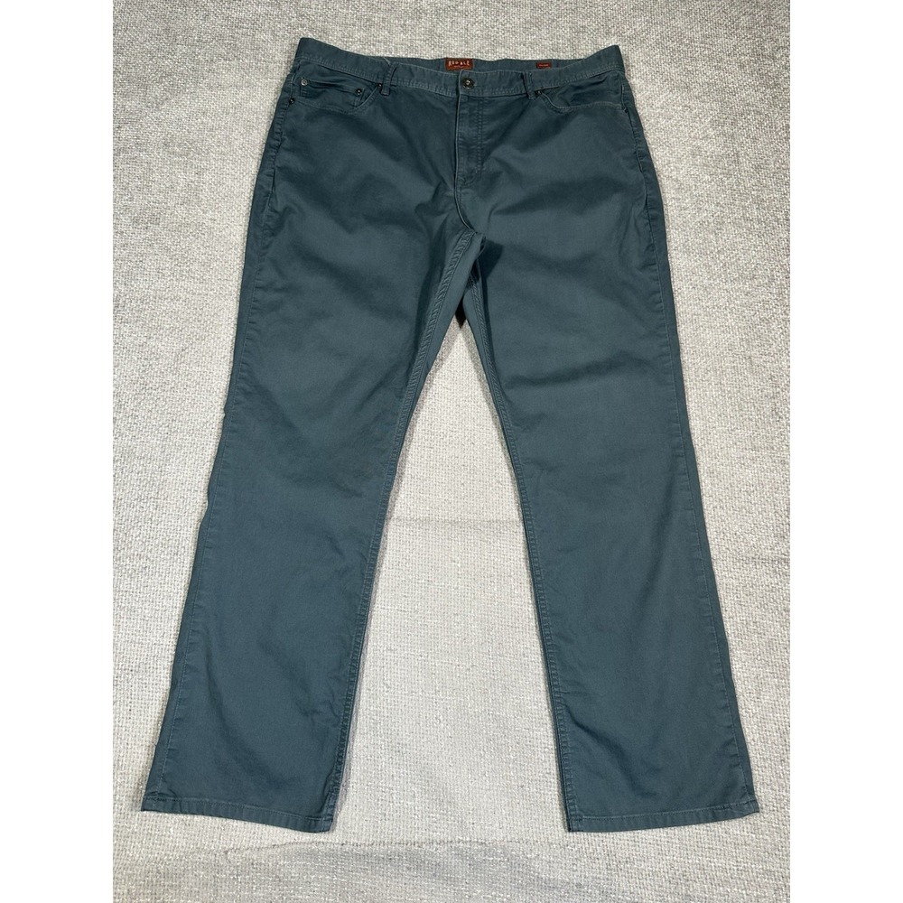 Red Ale By Alesbury Pants Mens 38x31‎ Green Blue Straight Leg 5 Pocket Chino